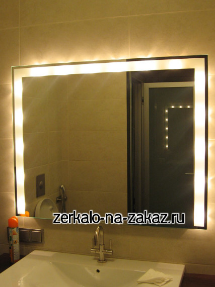 зеркало в ванной